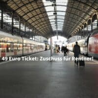 Kostenloses Deutschlandticket für Rentner 5 Deutschlandticket (49 Euro Ticket) für Rentner: So sparen Sie VIEL Geld