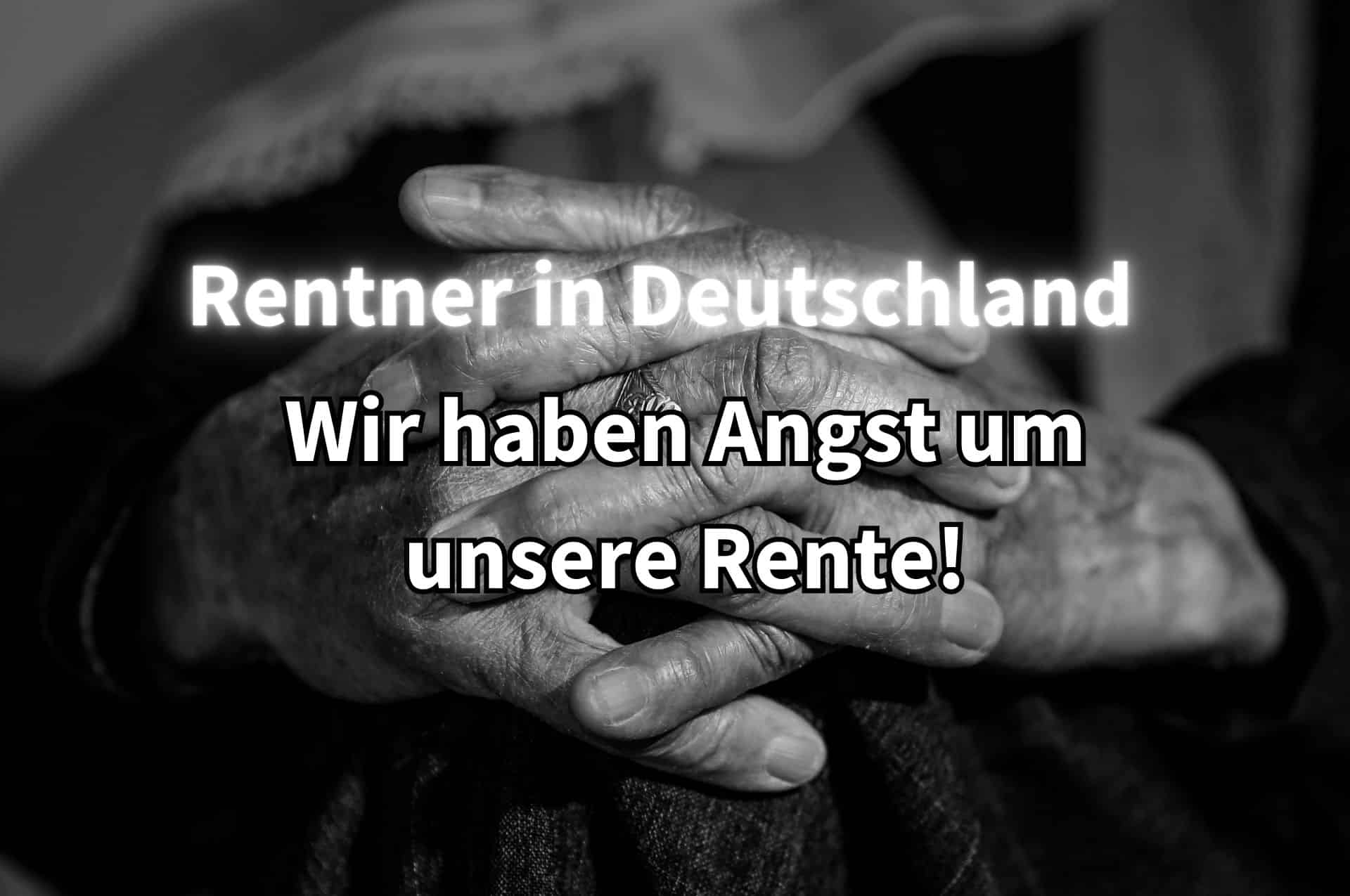 Keine Rentenerhöhung 2024? Rentner haben Angst um ihr Geld! 2 Rentner haben Angst um Rentenerhoehugn 2024 - kommt sie nicht?