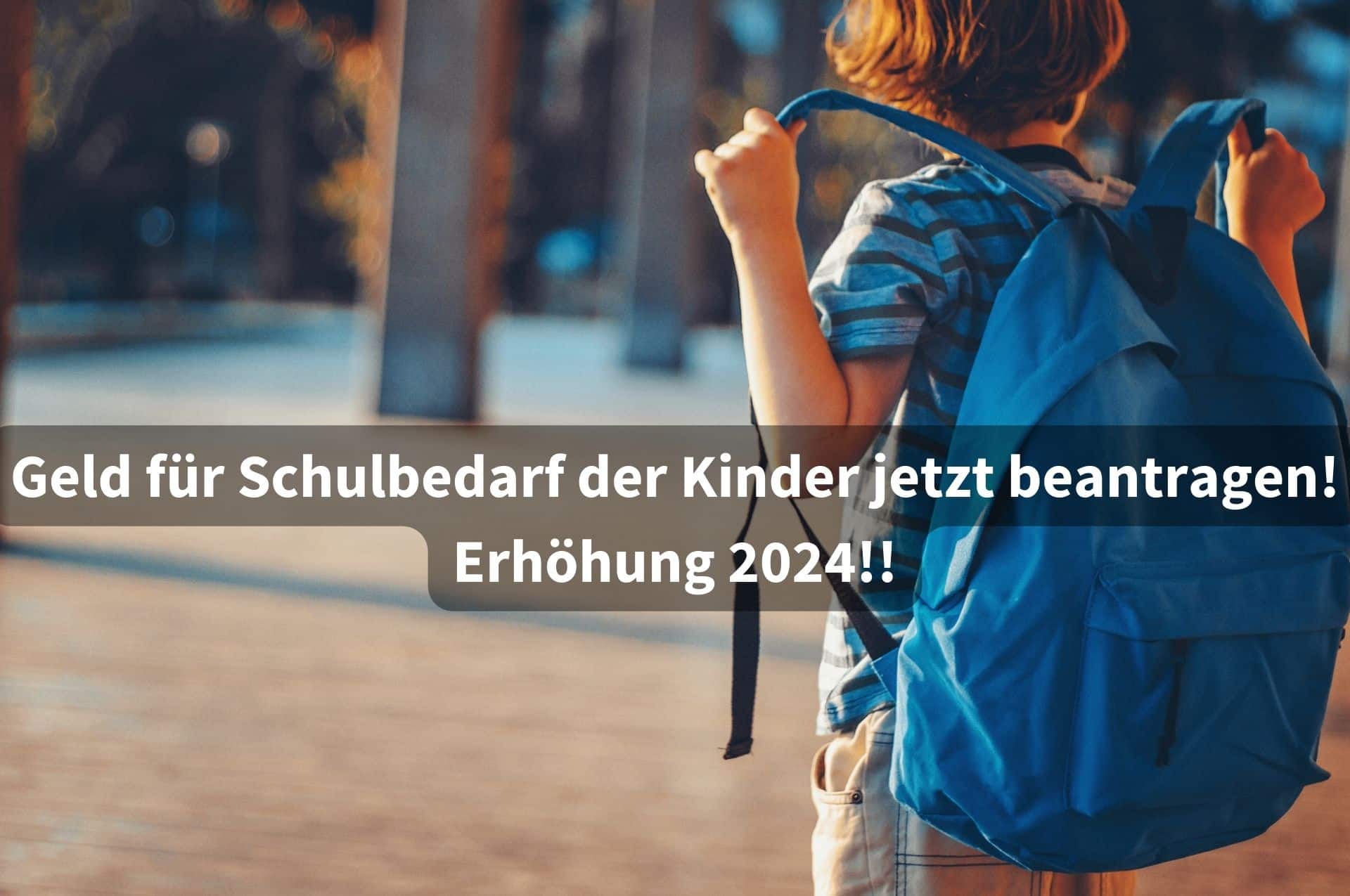 Geld für Bildung kommt bei armen Kindern nicht an - deshalb jetzt Antrag stellen! 2 Antrag auf Leistungen für Bildung und Teilhabe jetzt stellen!