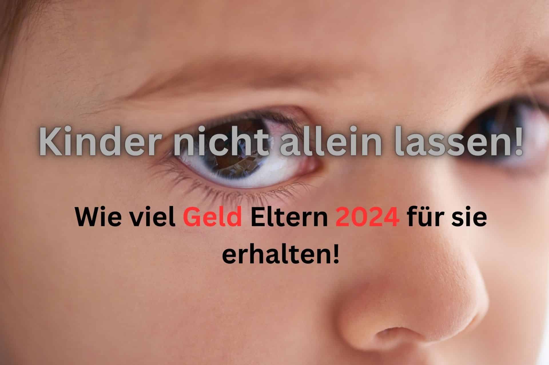 Wie viel Geld bedürftige Eltern 2024 für ihre Kinder als Bürgergeld erhalten.