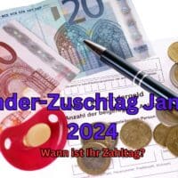 Kinderzuschlag Auszahlungstermin Januar 2024: Tabelle mit Geld-Termin 4 Die Tabelle zeigt die Kinderzuschlag Auszahlungstermine Januar 2024 für alle Eltern.