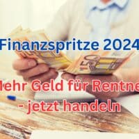 Geldspritze 2024 für Rentner: 538 Euro extra ohne Abzüge 4 Mehr Geld für Rentner durch 538 Euro Minijob.