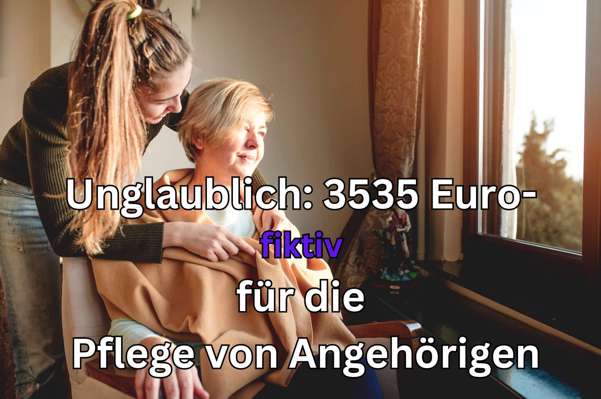 Pflege-Rente: bis zu 3.535 Euro fiktives Einkommen als Pflegeperson erhalten! 2 Das fiktive Einkommen bei der Pflege von Angehörigen dient der Berechnung der Rentenbeiträge, die die Pflegeversicherung übernimmt.