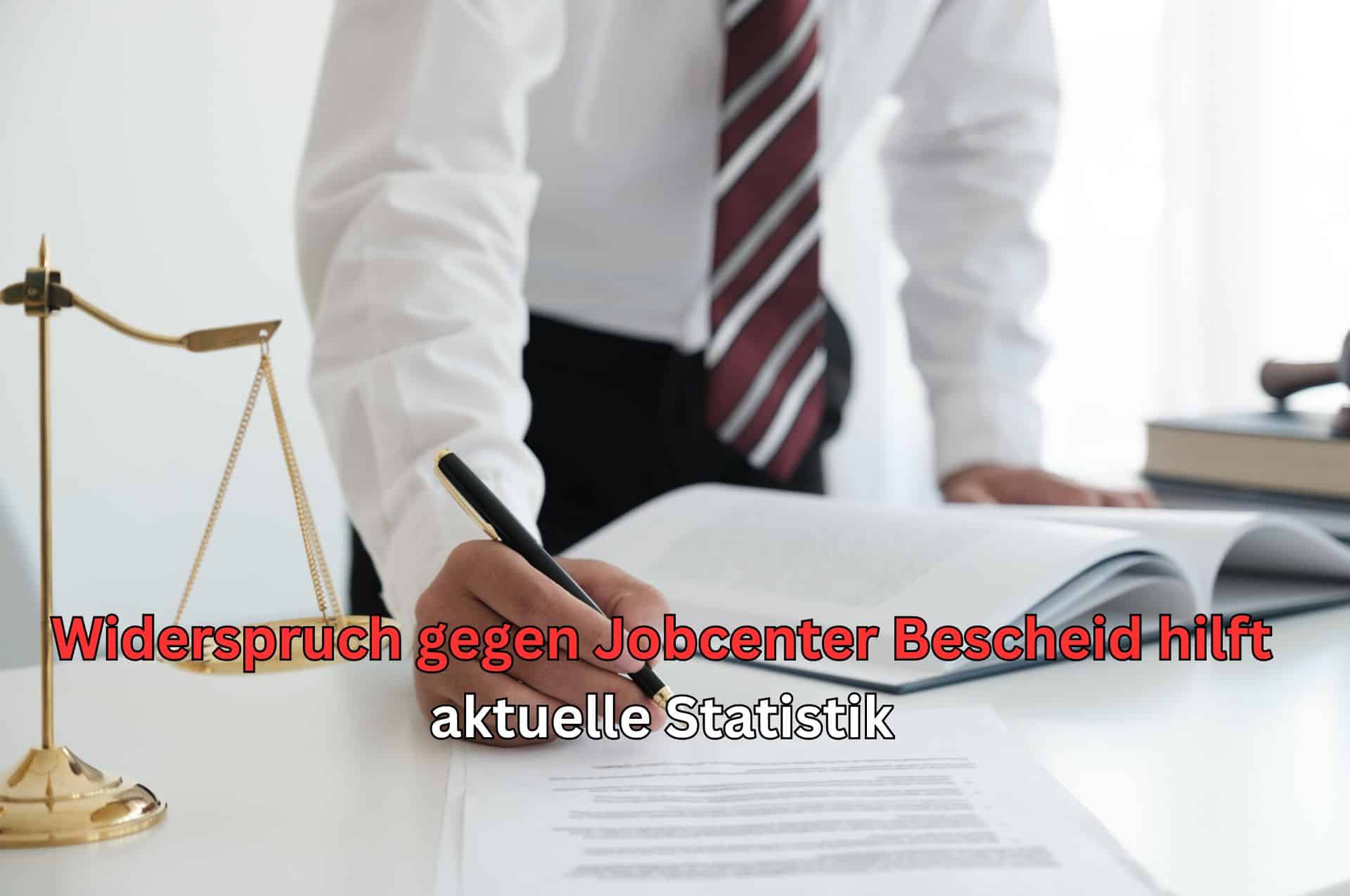Bürgergeld: Jetzt Widerspruch einlegen - 1/3 ist erfolgreich 2 Ein Drittel aller Widersprüche gegen Jobcenter Bescheide ist erfolgreich, so die Statistik der BA.