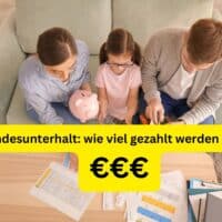 Kindesunterhalt: Wie viel zahlt Vater von 2 Kindern nach Trennung? 4 Wie viel Kindesunterhalt ein Vater von 2 Kindern bei Trennung zahlen muss.