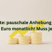 Für Rentner mehr Geld: 200 Euro monatlich oder 10 Prozent Rentenerhöhung 2024! 3 Die Linkspartei fordert eine pauschale Rentenerhöhung um 200 Euro oder um 10 Prozent.