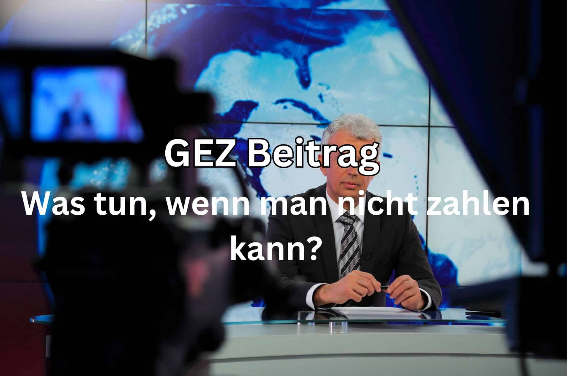 GEZ: Was passiert, wenn man den Rundfunkbeitrag nicht bezahlt? 2 GEZ nicht zahlen, was dann passiert.
