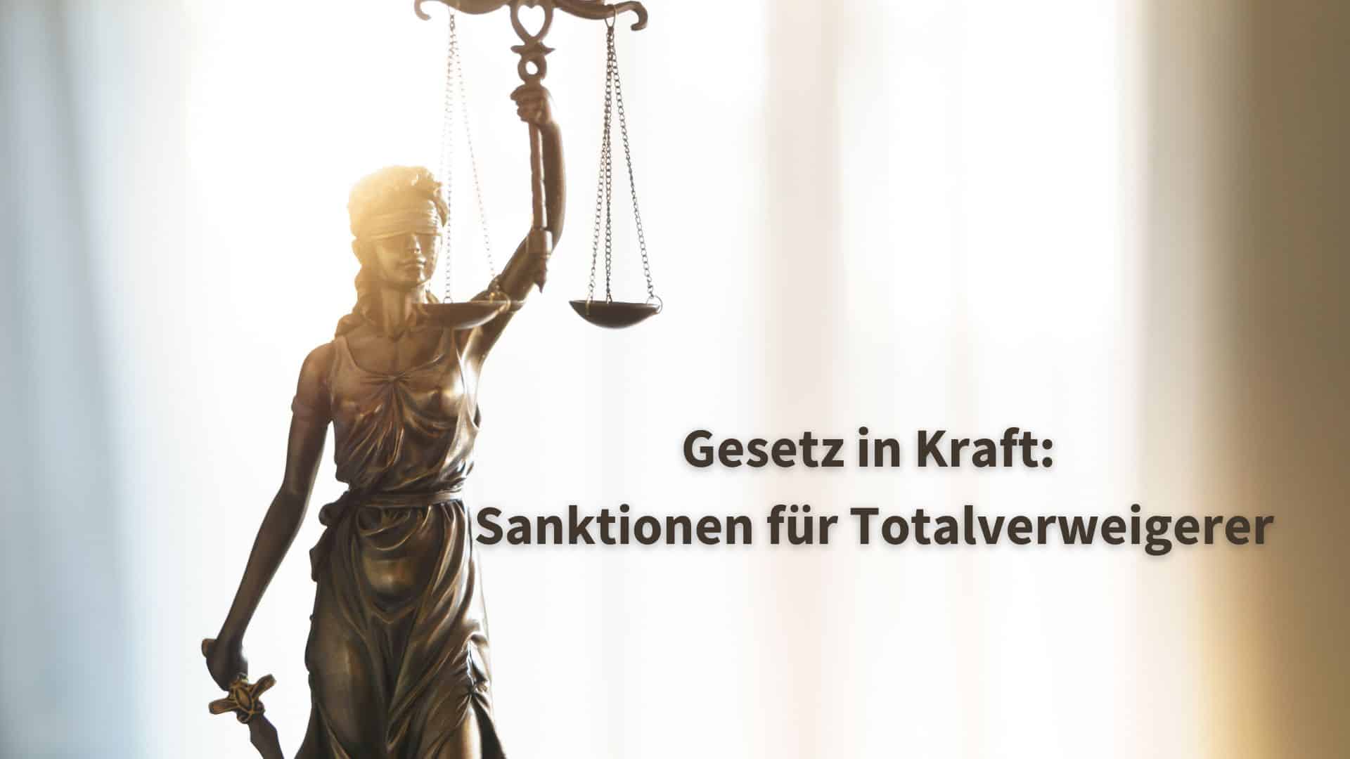 Bürgergeld - Nunmehr Gesetz: Totalsanktionen und Bonus weg 2 buergergeld sanktionen fuer totalverweigerer