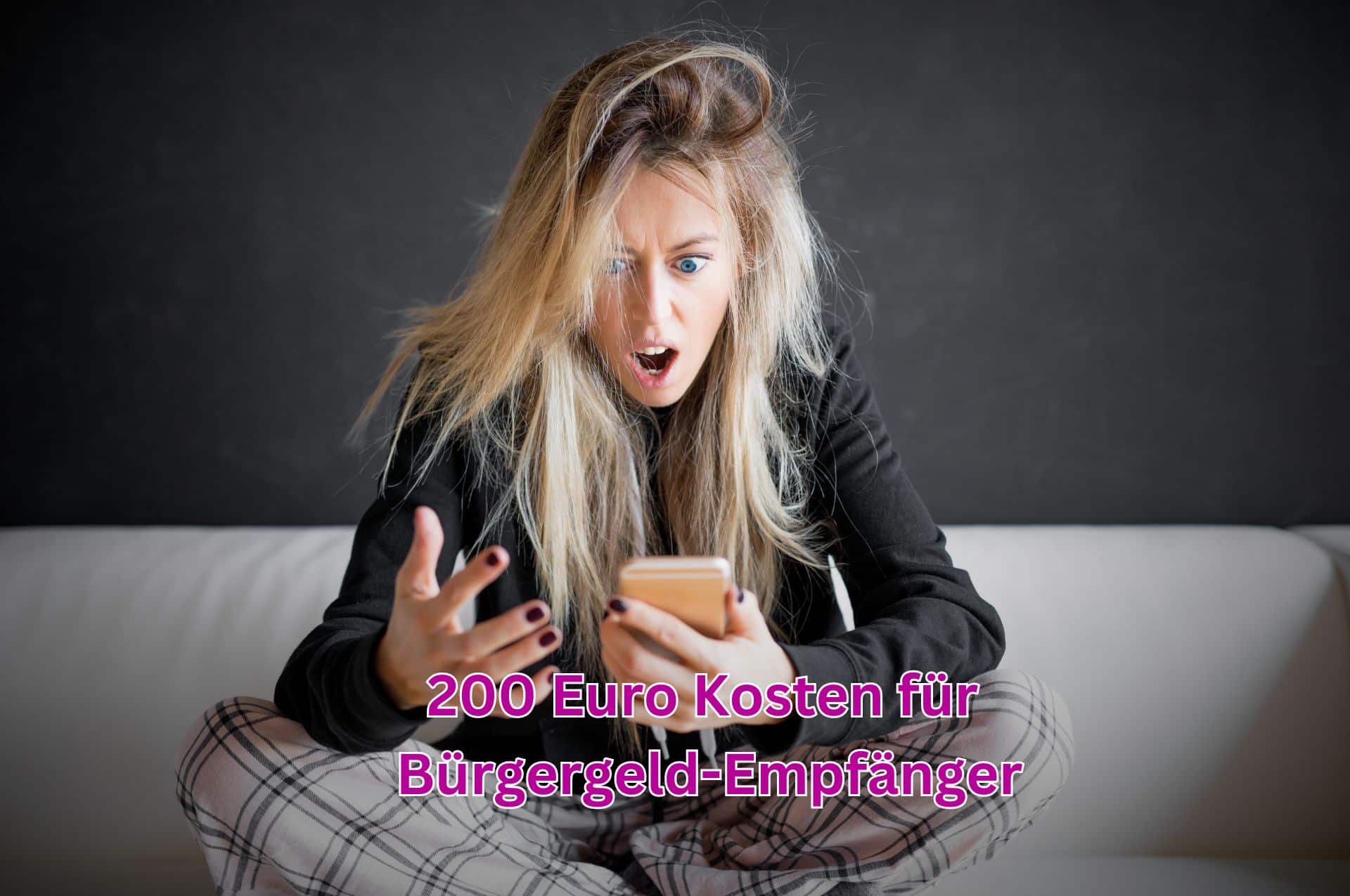Bezieher müssen monatlich über 200 Euro zahlen 2 200 Euro Kosten für Bürgergeld-Empfänger