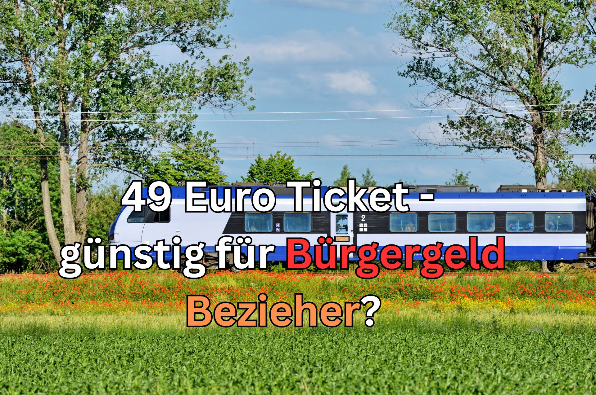 Bürgergeld und 49-Euro-Ticket? Geht das?