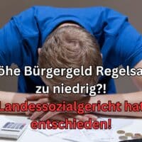 Bürgergeld-Regelsatz: Klage vor Landessozialgericht NRW scheitert 4 Landessozialgericht: Bürgergeld Regelsatz in der Höhe nicht zu beanstanden