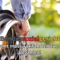 Sozialamt zahlt Taxi-Kosten zur Schule 5 Recht auf Teilhabe zur Bildung: Sozialamt muss Kosten für Taxifahrt zur Schule zahlen