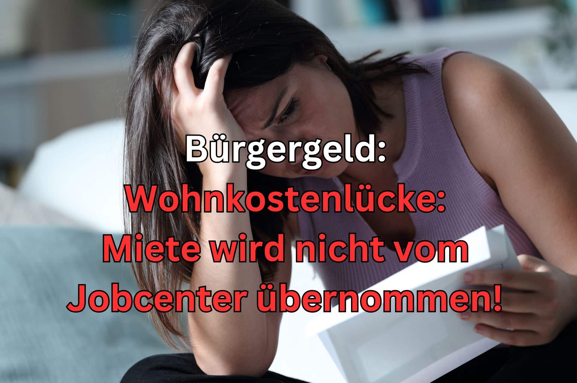 Bürgergeld: Berechtigte müssen Teil der Miete aus dem Regelsatz zahlen – nicht hinnehmbar! 2 Wohnkostenlücke teilweise über 200 Euro!