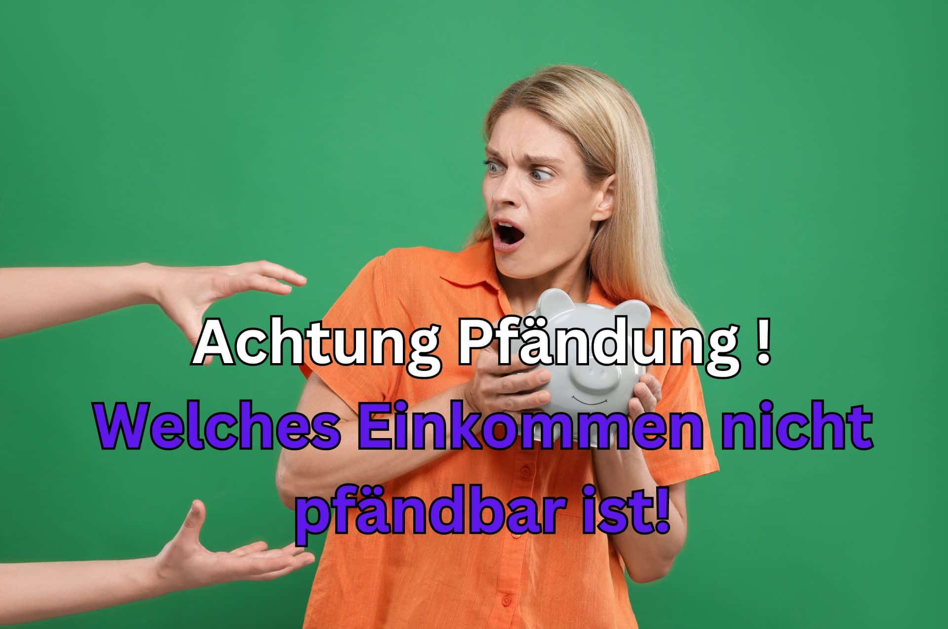 Welches Einkommen ist pfändbar, welches nicht?