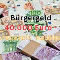 Weniger Karenzzeit für Bürgergeld Schonvermögen noch in 2024 5 Bürgergeld: Karenzzeit für die 40000 Euro Schongrenze halbiert