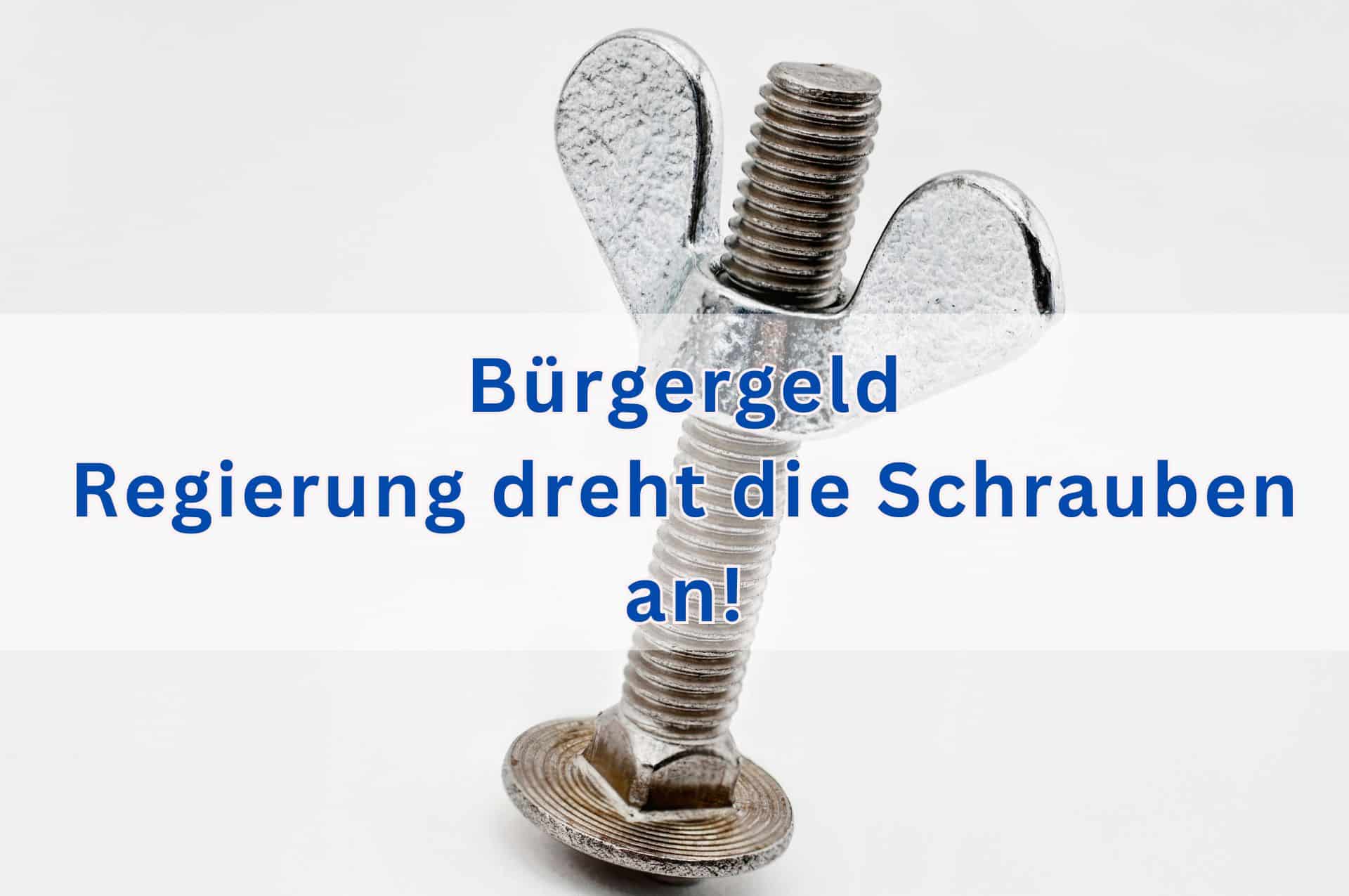 Die wichtigsten Änderungen beim Bürgergeld 2024 / 2025- das sollten Sie wissen! 2 buergergeld schrauben zumutbarkeit