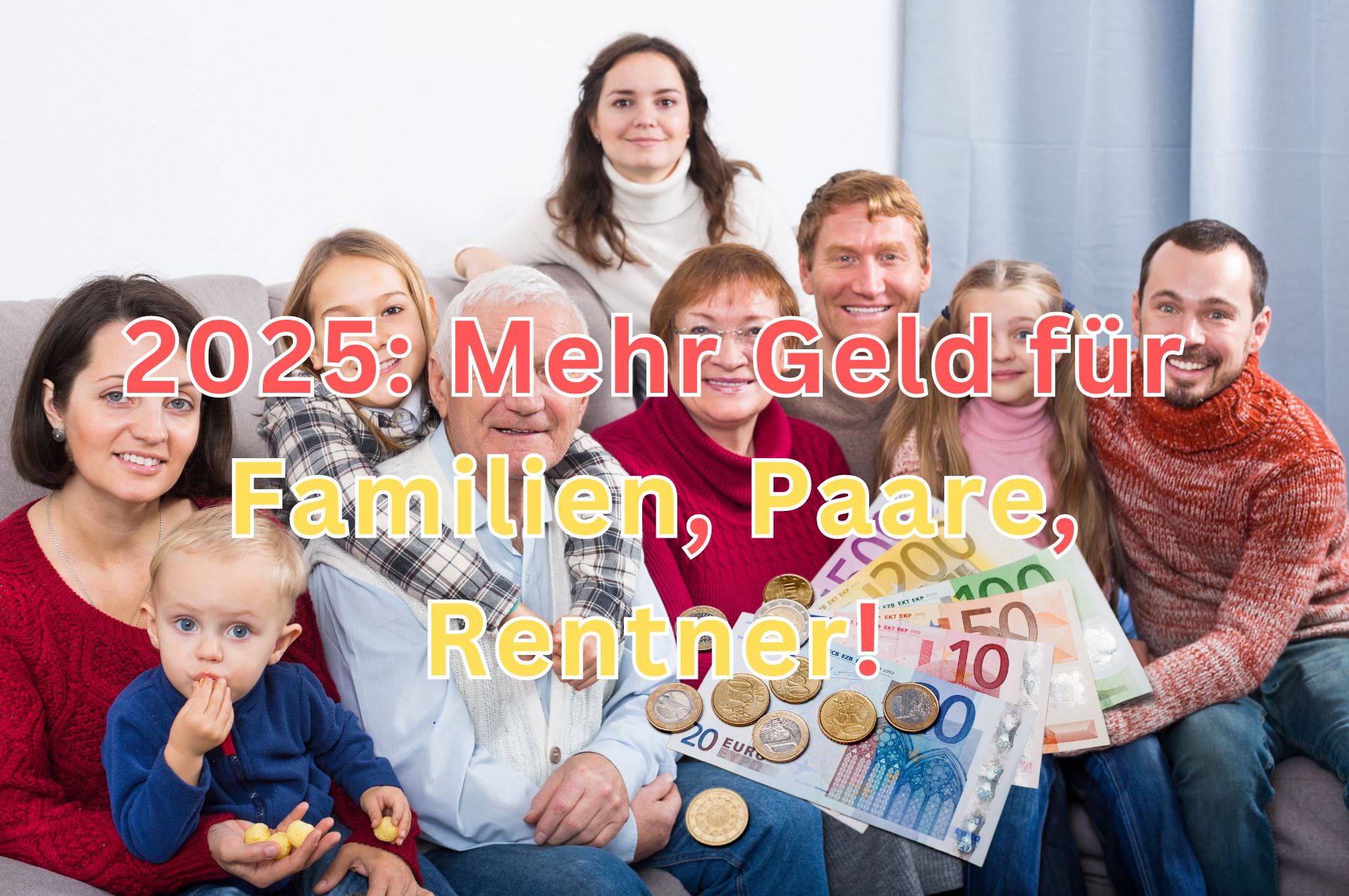 2025 bringt steuerliche Entlastungen und mehr Geld für Rentner, Familien und Paare.