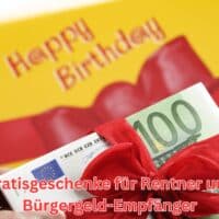 Kostenlose Geburtstagsangebote für Rentner und Bürgergeld-Empfänger: So feiern Sie günstig! 4 Gratisgeschenke für Bürgergeld-Empfänger und Rentner.