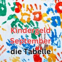 Kindergeld Auszahlung September 2024 - dann kommt das Geld! 4 Kindergeld Auszahlungstermine September 2024
