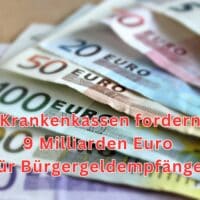 Mehr Geld für Bürgergeldempfänger: Krankenkassen fordern 9 Milliarden Euro 4 Krankenkassen verlangen Geld für Bürgergeld-Empfänger: Beitragszahler um 9 Milliarden Euro entlasten