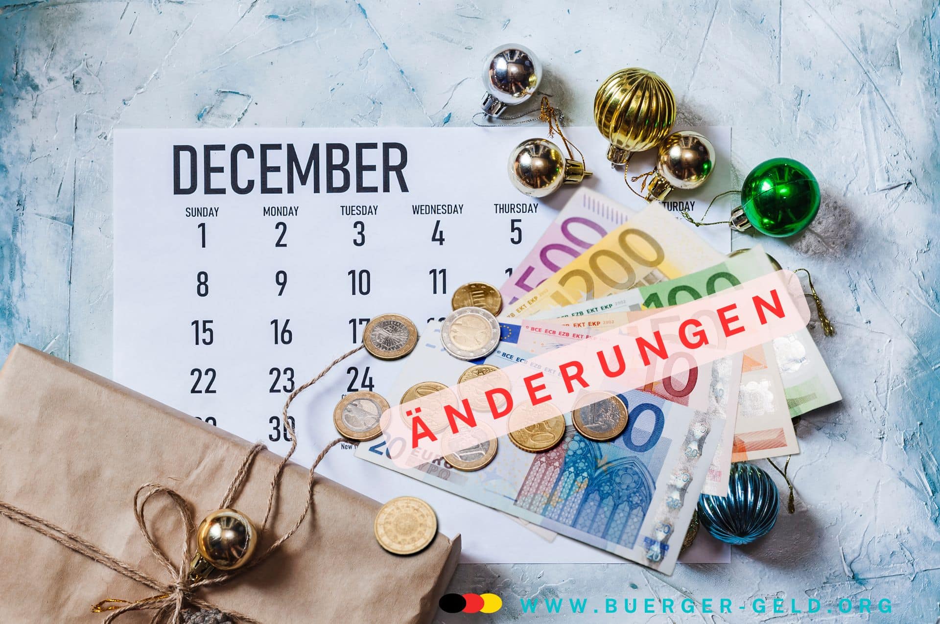Bürger & Geld: Die wichtigsten Änderungen im Dezember 2024 2 Dezember Kalender