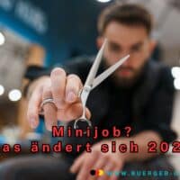 Minijob 2025: Das ändert sich aufgrund der Mindestlohn-Erhöhung 5 Mann hält eine Schere in der Hand