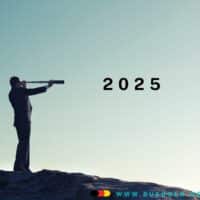 Neuerungen 2025: Diese finanziellen Änderungen erwarten Sie bei Bürgergeld, Rente & Co. 4 Man schaut mit Fernrohr auf die Zahl 2025