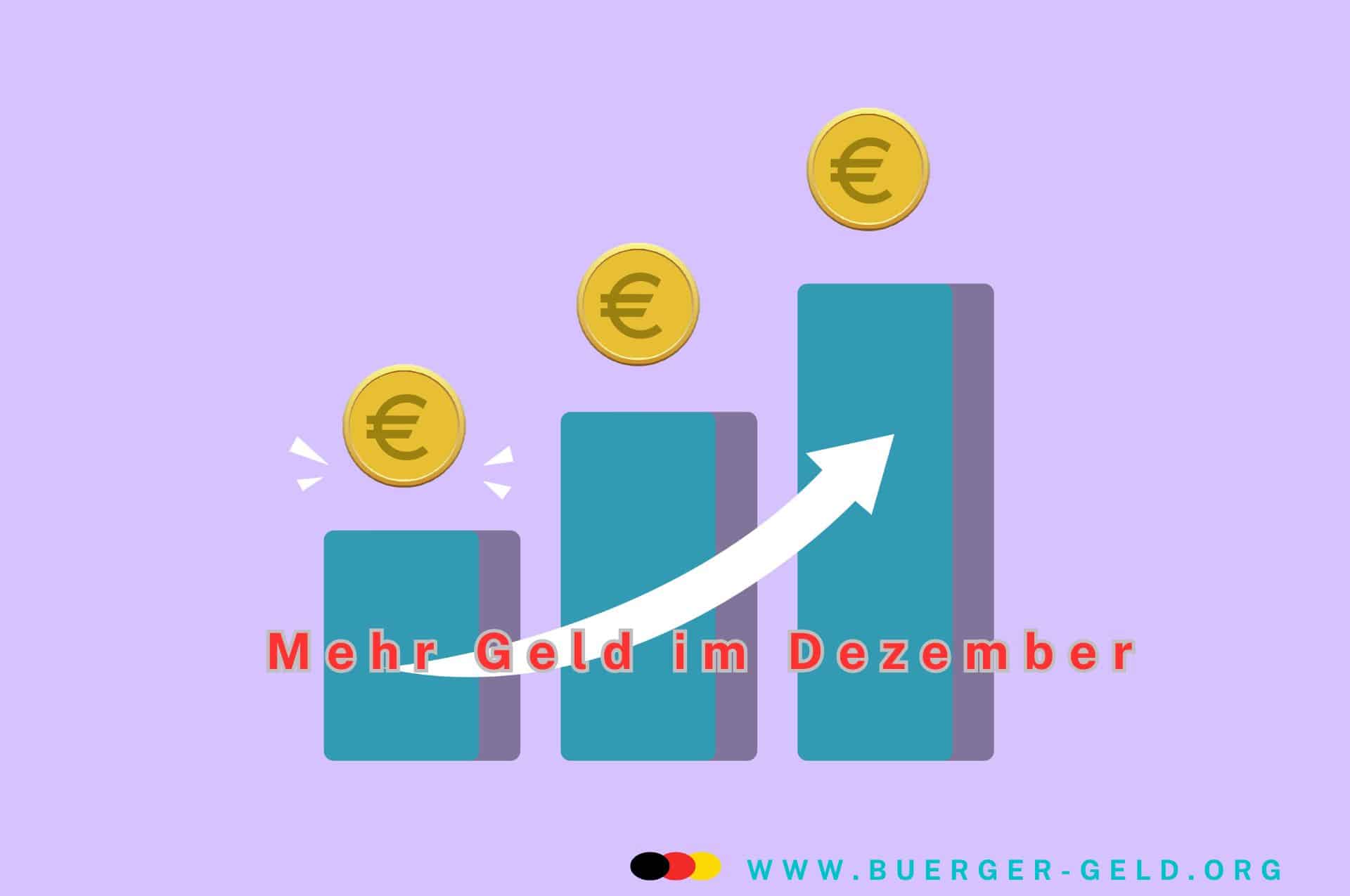 Dezember-Geschenk 2024: Faktische Gehaltserhöhung für alle Arbeitnehmer 2 Diagramm mit Pfeil nach oben