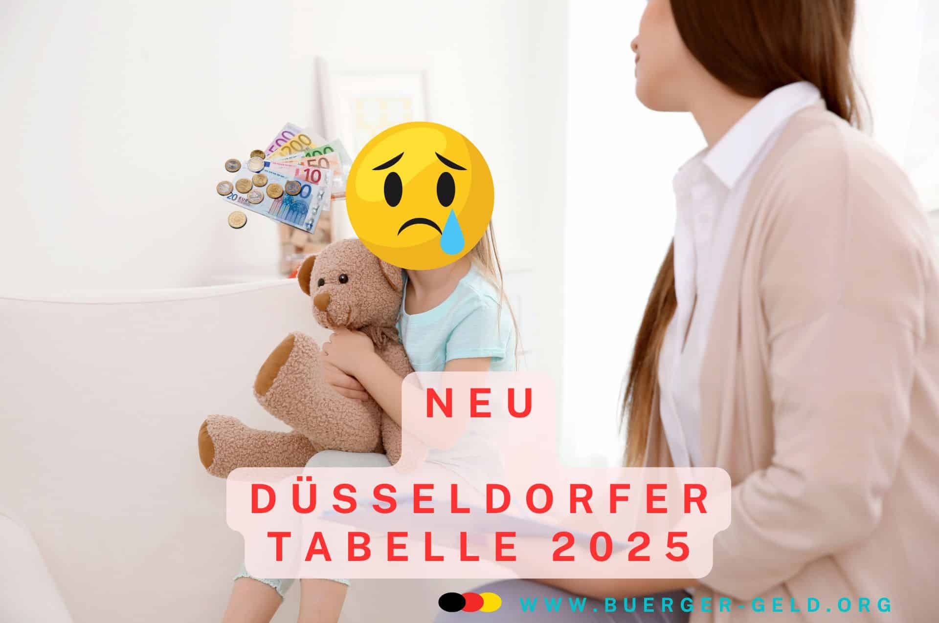 Düsseldorfer Tabelle 2025 - ab 1. Januar Erhöhung beim Kindesunterhalt wirksam 2 Mutter und Tochter