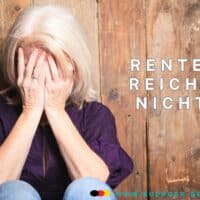 Rente reicht nicht für 8 Millionen Rentner – ab in die Grundsicherung! 5 Rentnerin hält sich Hände vors Gesicht