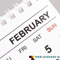 Verbraucher aufgepasst: Diese 5 wichtigen Änderungen erwarten Sie im Februar 2025 4 Ein Kalenderblatt vom Monat Februar