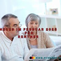 5 wichtige Änderungen für Rentner im Februar 2025 - es geht ums Geld! 5 Rentnerehepaar liest Zeitung