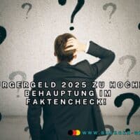 Bürgergeld zu hoch? Wer Kürzungen fordert – und warum Experten widersprechen 4 Mann hält sich den Hinterkopf und schaut auf Fragezeichen