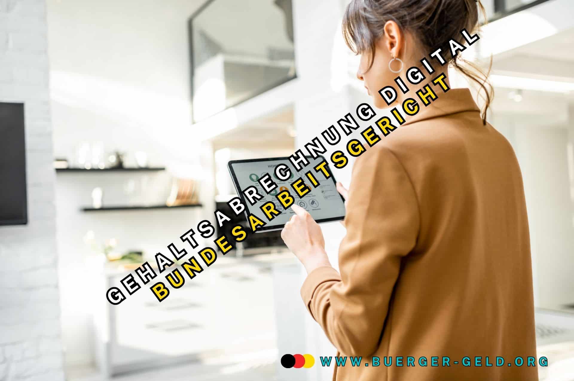 Gehaltsabrechnung in Papierform oder digital - Urteil Bundesarbeitsgericht 2 elektronische gehaltsabrechnung reicht bundesarbeitsgericht