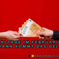 Auszahlungstermine Februar 2025: Rente, Bürgergeld, Kindergeld und mehr 5 Geldscheine werden von Hand zu Hand gereicht