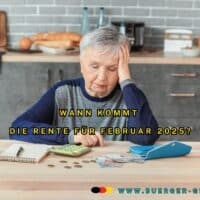 Rente Februar 2025: Termin der Auszahlung für Rentner 4 Rentnerin zählt ihr Geld