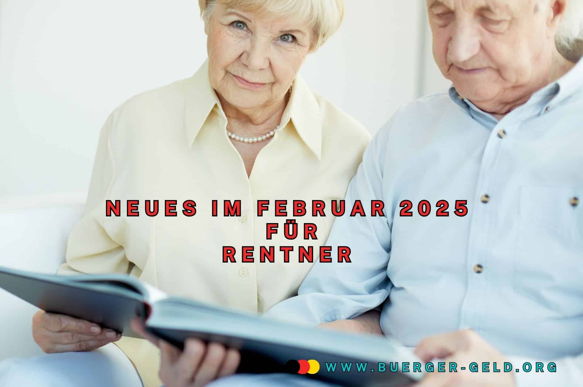 5 wichtige Änderungen für Rentner im Februar 2025 - es geht ums Geld! 2 Rentnerpaar schaut in Buch