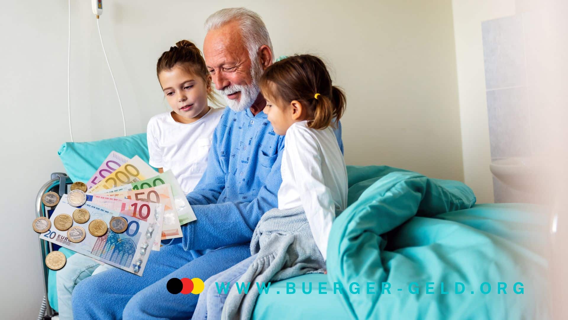 Rente 2025: Was Sie wissen müssen, wenn Sie erstmals in Altersrente gehen 2 älterer Mann sitzt mit Enkeln auf dem Sofa