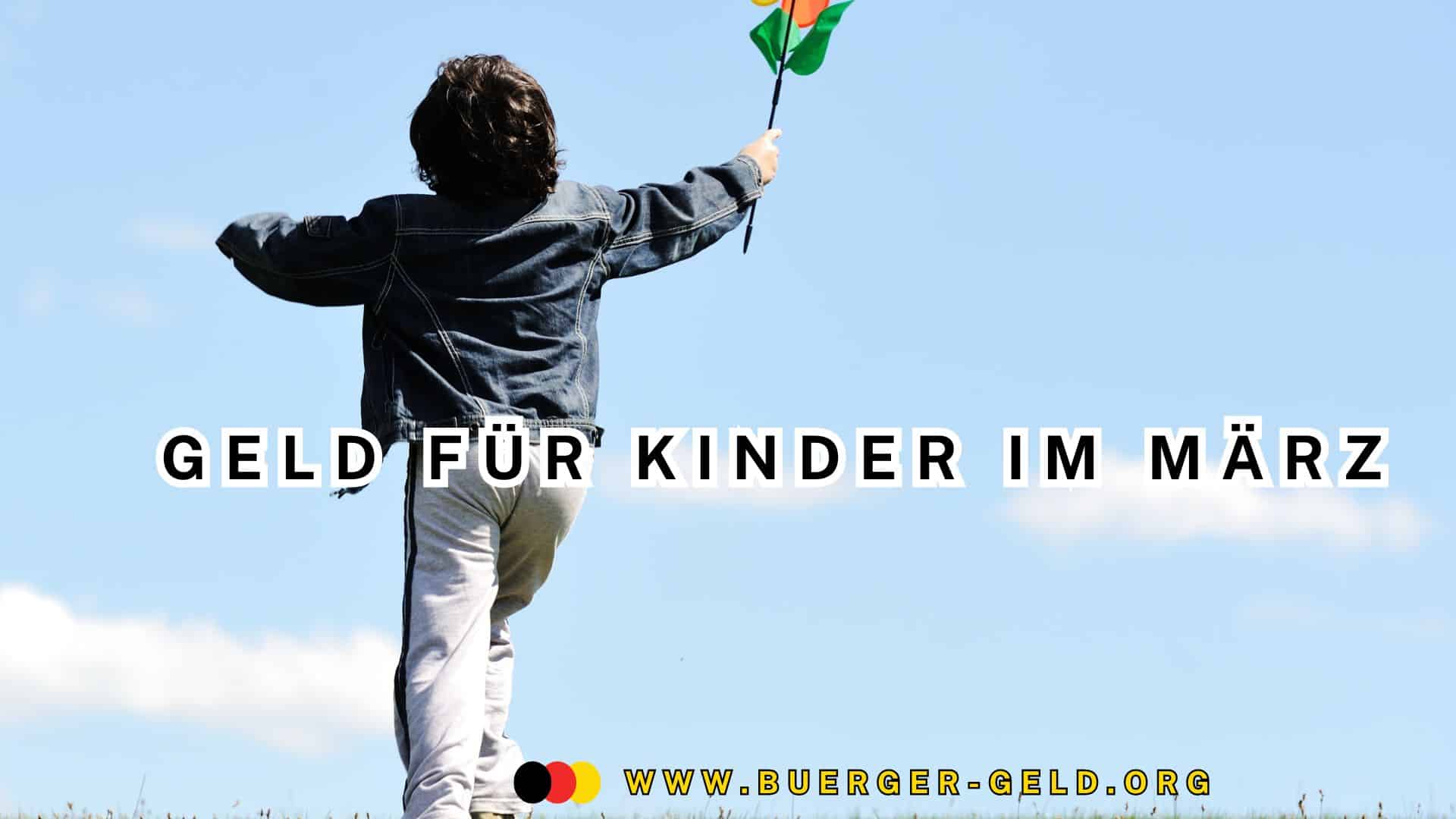 Kindergeld März 2025: Auszahlung, Termine, Tabelle 2 Kind läuft über Wiese