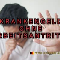 Krankengeld-Anspruch ohne Arbeitsantritt? Neues Urteil des Landessozialgerichts klärt Rechtslage 4 Mann mit ausgestrecktem Arm hält Abstand
