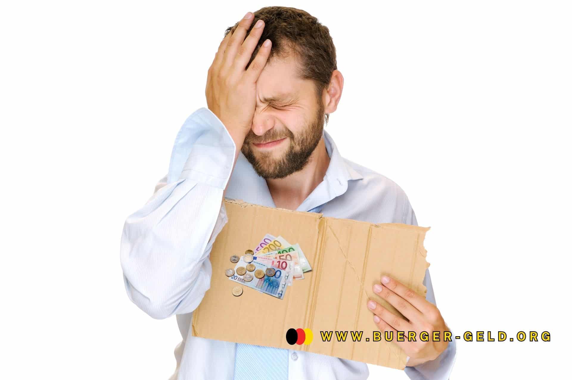 Neue BA-Statistik: Wer wie lange Bürgergeld bezieht - aktuelle Zahlen! 2 Mann hält sich Hand an die Stirn