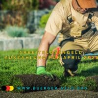 Arbeitslosengeld April 2025 - wann ist der Termin der Auszahlung 6 Gärtner bei der Arbeit