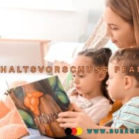 Unterhaltsvorschuss: Pfändung möglich? Diese Punkte müssen Sie beachten! 5 Mutter liest Kindern Buch vor