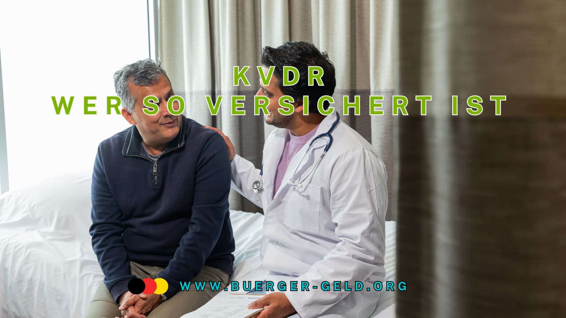 Rente 2025: Wer in der Krankenversicherung der Rentner (KVdR) versichert ist und wer nicht 2 Rentner mit Arzt