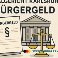 Bürgergeld-Urteil des Sozialgerichts Karlsruhe: Regelsatz auf dem Prüfstand! 4 Gerichtsfassade und Waage