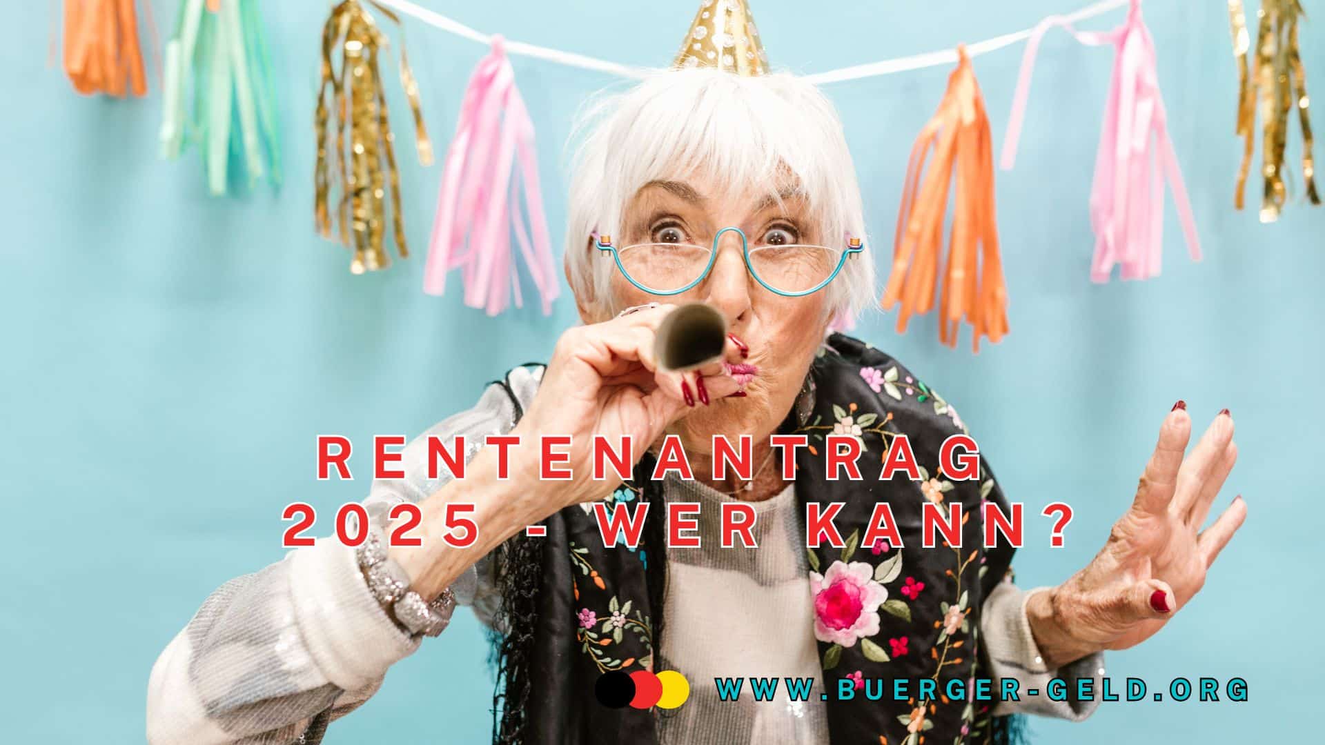 kostümierte Rentnerin