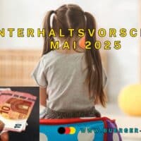 Unterhaltsvorschuss Mai 2025 - wann die Auszahlung auf dem Konto ist 4 Kind im Zimmer mit dem Rücken zur Kamera