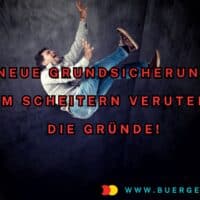 Warum die geplanten Bürgergeld-Reformen zum Scheitern verurteilt sind 5 Mann fällt in einem schwarzen Tunnel