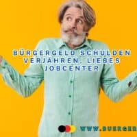 Wichtige Rechtsprechung: Bürgergeld-Schulden verjähren nach 4 Jahren 4 Mann mit grauem Bart zuckt mit den Schultern
