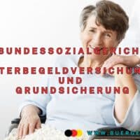 BSG-Urteil: Sterbegeldversicherung bei Grundsicherung im Alter - Rentner, wichtig! 4 ältere Frau im Rollstuhl